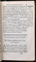 Nollet, Jean-Antoine (1700 -1770): Leçons de Physique expérimentale. Tome Quatrieme. Paris, 1759, Hy...