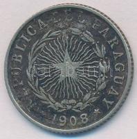 Paraguay 1908. 20c Cu-Ni T:2- patina
Paraguay 1908. 20 Centavos Cu-Ni C:VF patina
Krause KM#11