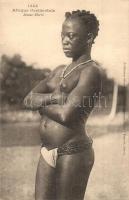Afrique Occidentale, Jeunes Ebrié / African folklore, ebrié woman, nude