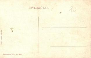 Mád, Rákóczi fő út, takarékpénztár. Morgenstern Löwy H. kiadása (EK)