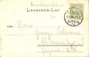 1905 Budapest V. Deák Ferenc tér, Lichtscheindl éttermei, Rosenzweig üzlete, Reinisch Testvérek élőv...