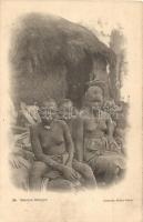 Céréres Sénégal / Senegalese folklore, nude women (EK)