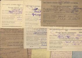 1945 hadifogolylevelezés a Szovjetúnióból 11 db levl + 1 fotó
