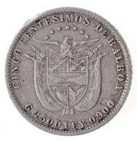 Panama 1904. 5c Ag T:2
Panama 1904. 5 Centesimos Ag C:XF