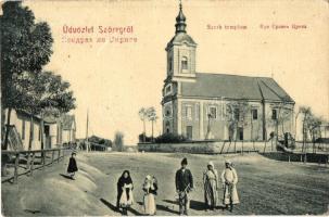 Szőreg (Szeged), szerb templom. W.L. 6030. Kiadja Schwitzer Jakab (EK)