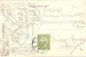 Békéscsaba, Körösparti rész, híd, gyár. W. L. Bp. 6519