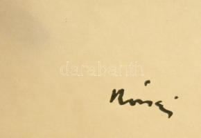 1913 Rippl-Rónai József (1861-1927): Felmosó asszonyok. Cinkográfia, papír, jelzett a cinkográfián, ...