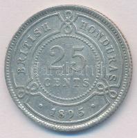 Brit-Honduras 1895. 25c Ag "Viktória" T:2
British Honduras 1895. 25 Cents Ag "Victor...