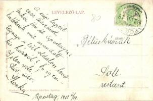 1912 Apostag, Dunapart. W. L. Bp. 5756. Kiadja Bencze Sándor (EK)