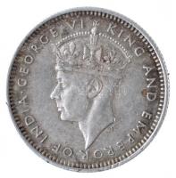 Brit-Honduras 1939. 10c Ag VI. György T:1-,2 British Honduras 1939. 10 Cents Ag George VI C:AU,XF Krause KM#23