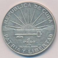 Kuba 1953. 1P Ag "Jose Marti" T:2
Cuba 1953. 1 Peso Ag "Jose Marti C:XF
Krause KM#2...