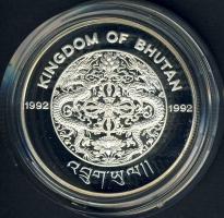 Bhután 1992. 300N Ag "Olimpia-íjászat" T:PP