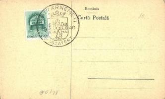 Szatmárnémeti, Satu Mare; Dacia szálloda / hotel + 'Szatmárnémeti Visszatért' So. Stpl