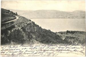 1900 Tihany, kilátás a Balatonra