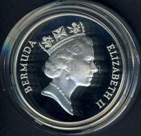 Bermuda 1992. 1$ Ag "Olimpia-vitorlázás" T:PP