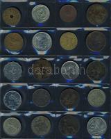 Jó világgyűjtemény, 163db, régi és új, nagyon sok tengerentúllal vadonatúj berakólapokon!