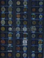 Jó világgyűjtemény, 439db, régi és új, nagyon sok tengerentúllal, néhány ezüsttel, vadonatúj berakólapokon!