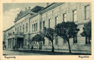 Nagykároly, Carei; Megyeháza, Taub hírlapiroda kiadása / county hall