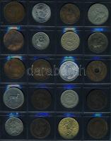 Jó világgyűjtemény, 246db, régi és új, nagyon sok tengerentúllal,  vadonatúj berakólapokon!