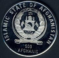 Afganisztán 1996. 500A Ag "Labdarúgó VB" T:PP R!