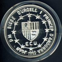 Andorra 1993. 10D Ag "ECU" T:PP