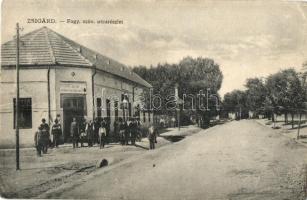 Zsigárd, Zihárec; Fogyasztási szövetkezet üzlete, utca / street view with cooperative shop (fa)