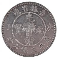 Kína / Jilin tartomány ~1907. 50c Ag (13g) T:2
China / Jilin (Kirin) province ~1907. 50 Cents Ag (1...
