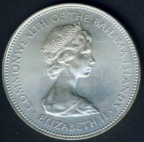 Bahama szigetek 1972. 2$ Ag "Flamingó" T:1