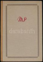 Márai Sándor: Füves könyv. Bp.,1943,Révai. Kiadói félvászon-kötés, szép állapotban. Első kiadás