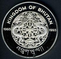 Bhután 1993. 300N Ag "Labdarúgó VB" T:PP