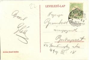 1912 Bátyú, Batyovo; Lónyai kastély. Kiadja Markus József / castle (r)