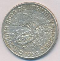 Kuba 1952. 40c Ag T:2
Cuba 1952. 40 Centavos Ag C:XF