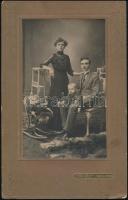 cca 1900-1910 Egy siófoki meteorológus képei, 3 db, kartonra kasírozva, egyik körbevágva, 12×17 és 1...