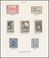 14 db osztrák tornacsarnok levélzáró