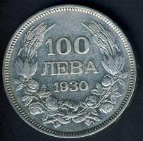 Bulgária 1930. 100L Ag T:3/3+