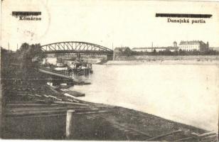 Komárom, Komárnó; Duna part / Dunajska partia / Danube riverside