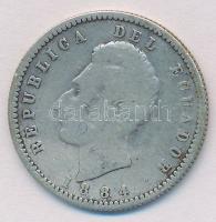 Ecuador 1884. 2D Ag T:3
Ecuador 1884. 2 Decimos Ag C:F