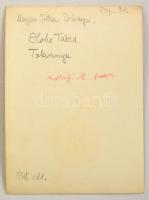 cca 1910 Magas-Tátra, Tokornya, Erdélyi Mór felvétele, hátulján feliratozva, 11,5×16 cm /

cca 191...