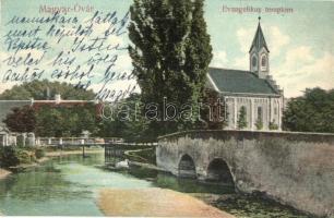 1911 Magyaróvár, Mosonmagyaróvár; Evangélikus templom / church