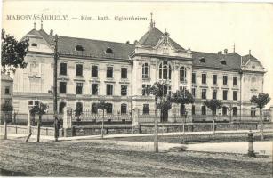 1909 Marosvásárhely, Targu Mures; Római katolikus főgimnázium / grammar school (EK)