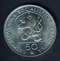 Csehszlovákia 1972. 50K Ag "Myslbek halálának 50. évfordulója" T:2+