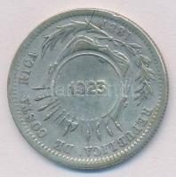 Costa Rica 1923. (1887) 50c Ag ellenjegyes érme T:2-
Costa Rica 1923. (1887) 50 Centimos Ag counter...