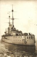 SMS Szent István az Osztrák-Magyar Haditengerészet Tegetthoff-osztályú csatahajója / K.u.K. Kriegsmarine / WWI Austro-Hungarian Navy Tegetthoff-class dreadnought battleship. photo