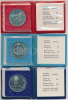 1983. 100Ft alpakka "Simon Bolivár" + 1983. 100Ft alpakka "Czóbel Béla" + 100Ft ...