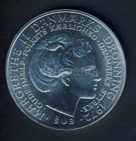 Dánia 1972. 10K Ag "Frigyers halála-Margit trónralépése" T:BU