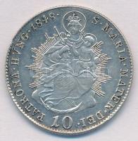 1848B 10kr Ag "V. Ferdinánd" T:1-