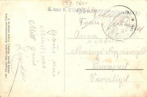 Munkács, Mukacheve, Mukacevo; vár / castle + K.UND K. ETAPPENSTATIONSKOMMANDO