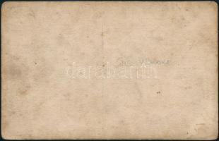 cca 1907-1918 Az SMS Uskoke és legénysége, fotó, hátulján feliratozva, 9×14 cm