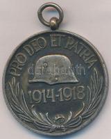 1929. "Magyar Háborús Emlékérem kardokkal, sisakkal" ezüstözött Br kitüntetés mellszalag n...