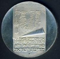 Izrael 1973. 10L Ag "Függetlenség 25. évfordulója" T:2